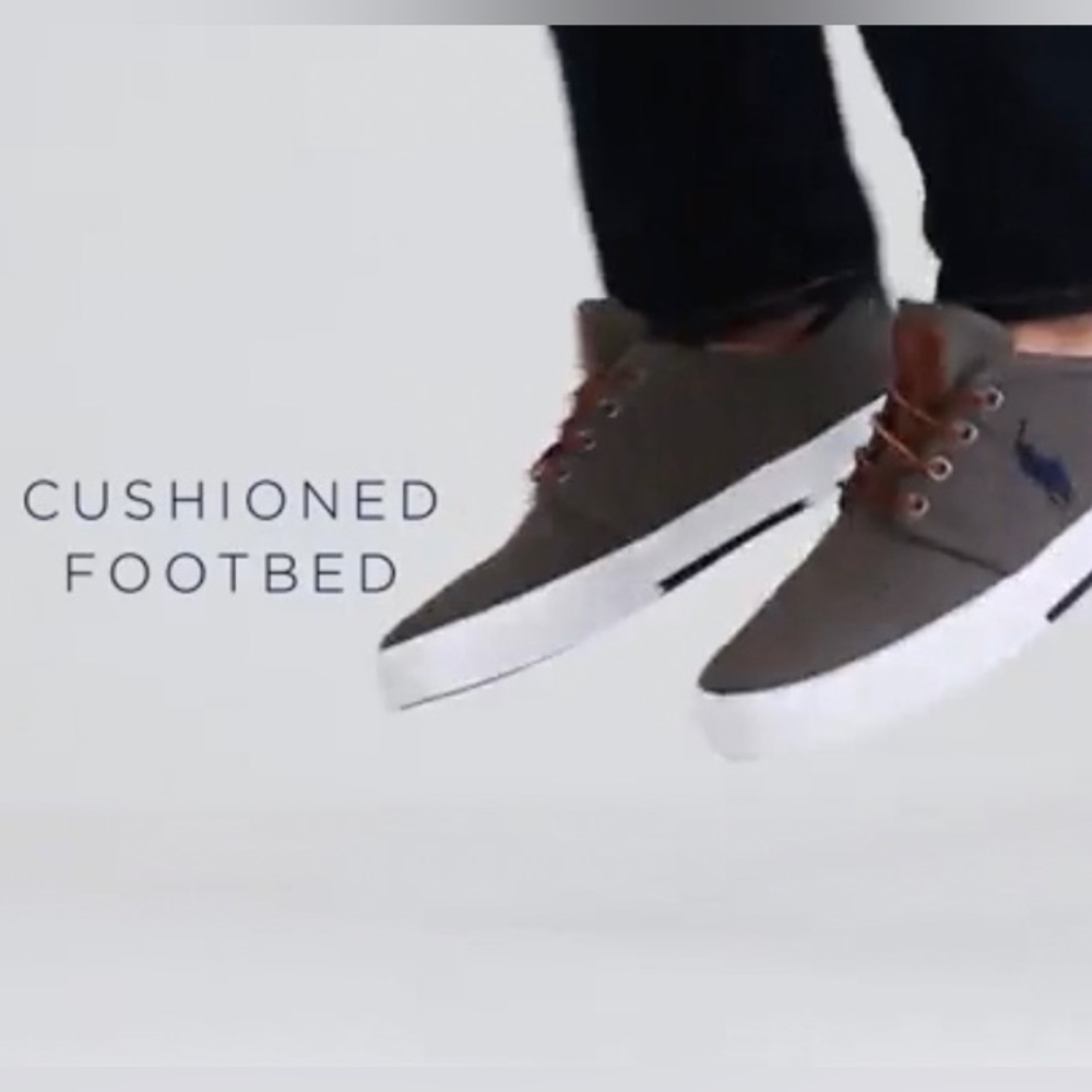 Ralph Lauren Polo canvas shoes